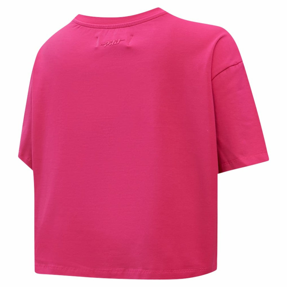 New York Rangers Pro Standard Women's Triple Pink Cropped Boxy T-Shirt -  NHL T-shirts