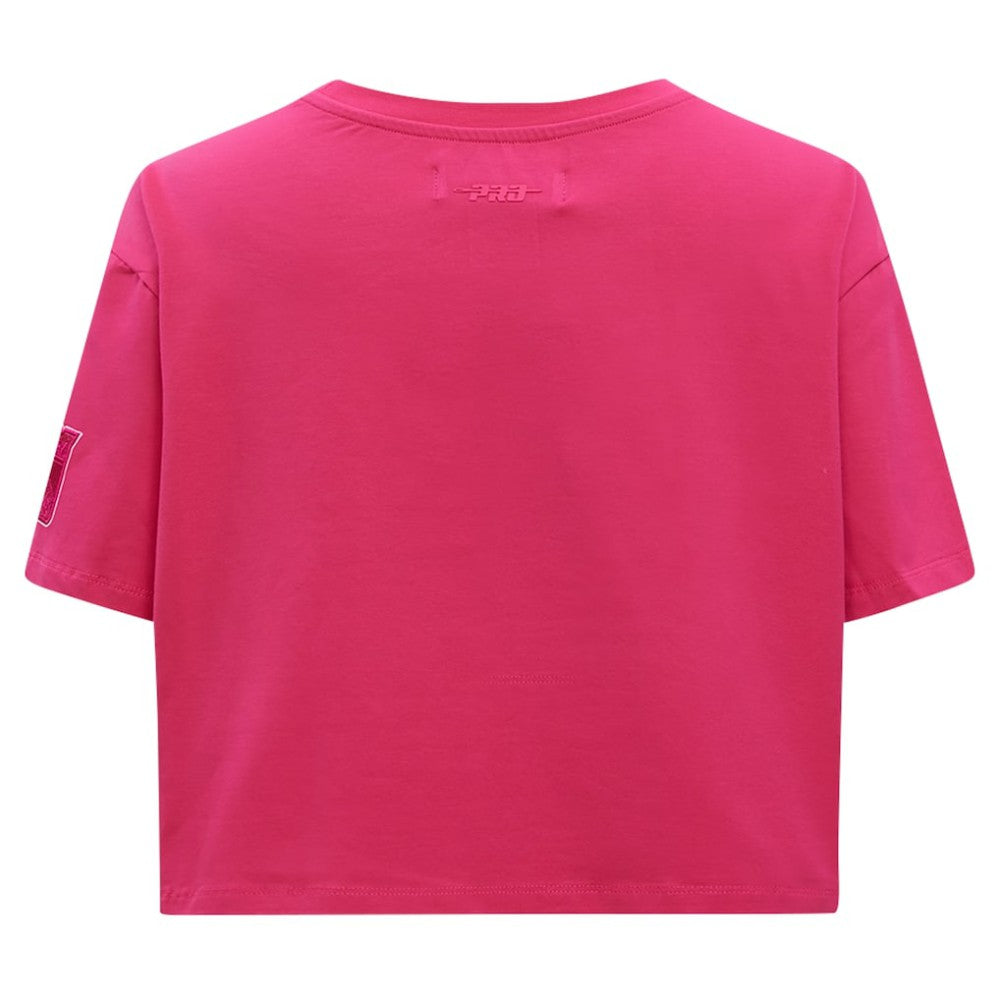 New York Rangers Pro Standard Women's Triple Pink Cropped Boxy T-Shirt -  NHL T-shirts