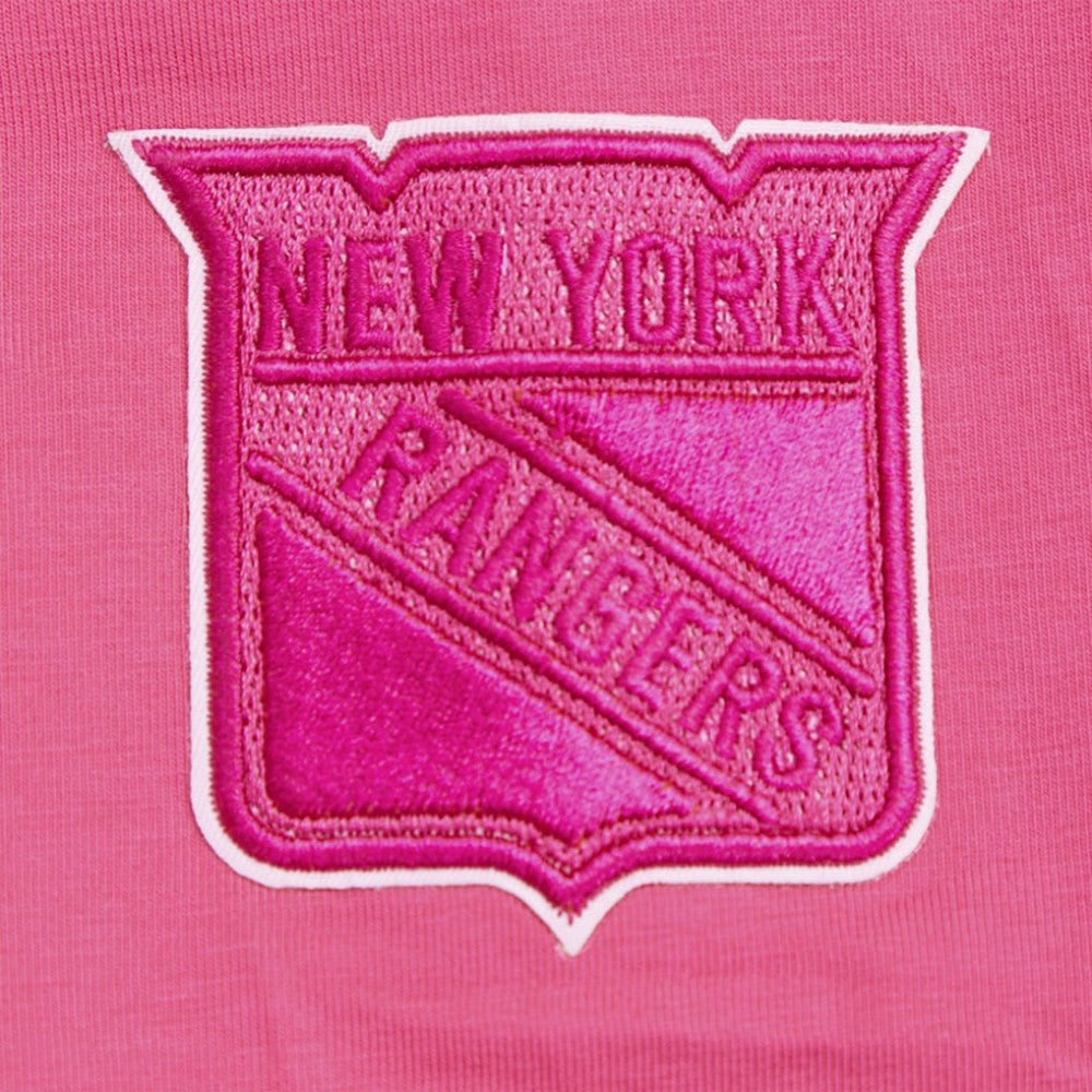 New York Rangers Pro Standard Women's Triple Pink Cropped Boxy T-Shirt -  NHL T-shirts