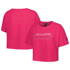 Pittsburgh Penguins Pro Standard Women's Triple Pink Cropped Boxy T-Shirt -  NHL T-shirts