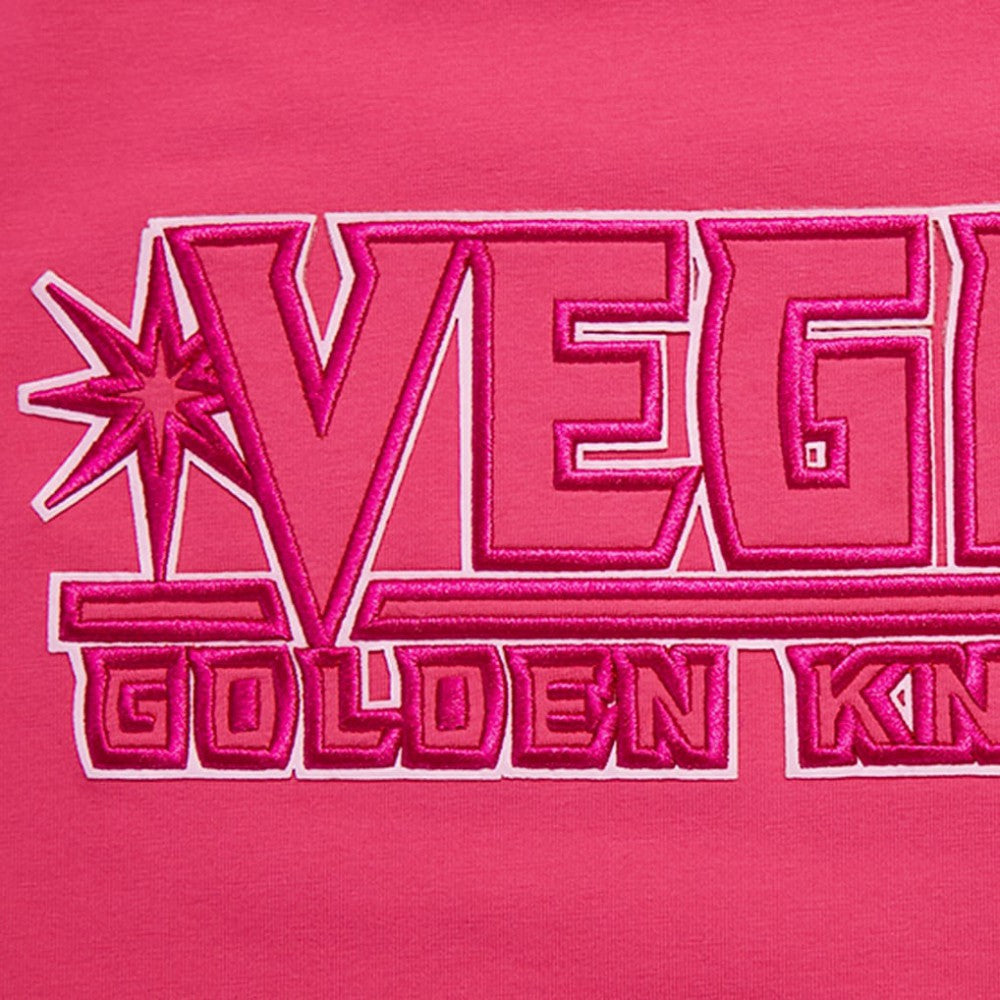 Vegas Golden Knights Pro Standard Women's Triple Pink Cropped Boxy T-Shirt -  NHL T-shirts