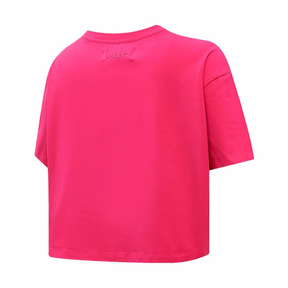 St. Louis Blues Pro Standard Women's Triple Pink Cropped Boxy T-Shirt -  NHL T-shirts