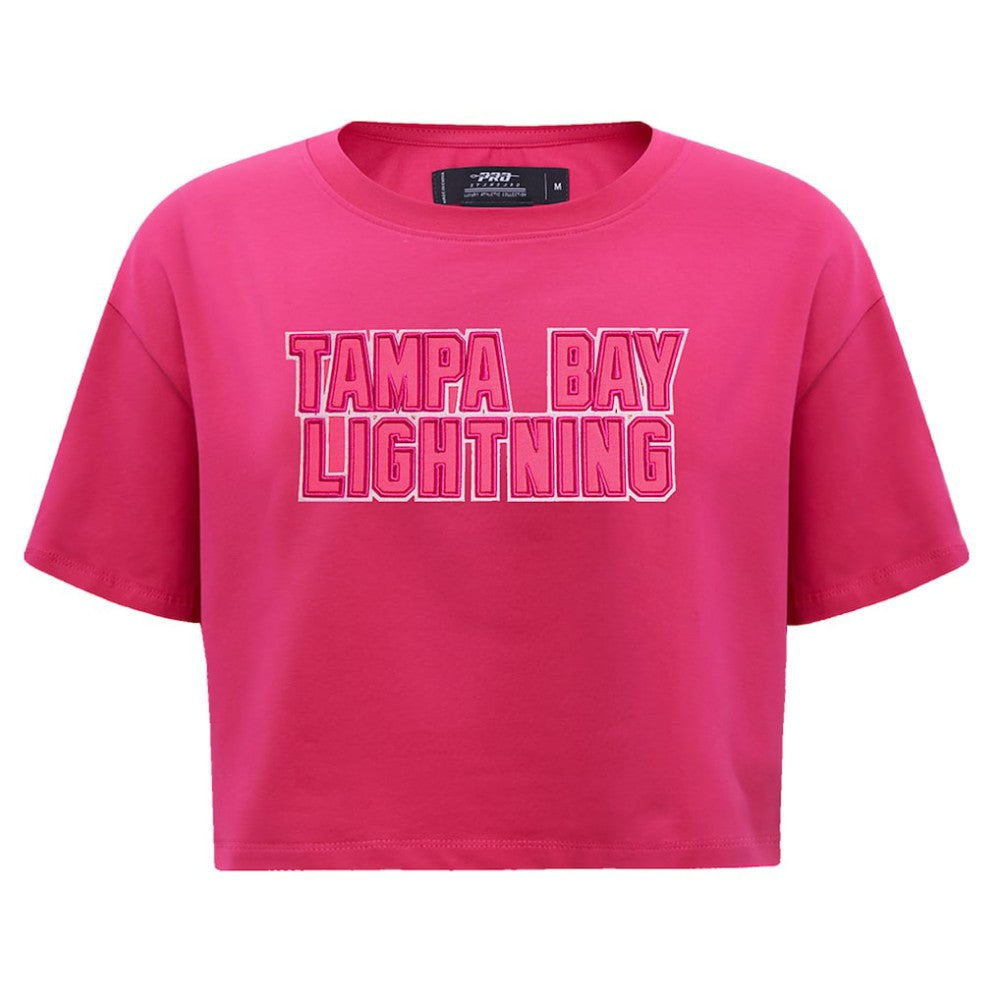Tampa Bay Lightning Pro Standard Women's Triple Pink Cropped Boxy T-Shirt -  NHL T-shirts