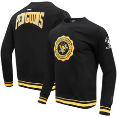 Pittsburgh Penguins Pro Standard Crest Emblem Pullover Sweatshirt -  NHL Sweatshirts