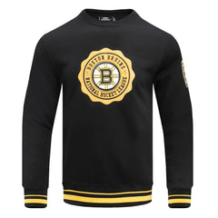 Boston Bruins Pro Standard Crest Emblem Pullover Sweatshirt -  NHL Sweatshirts