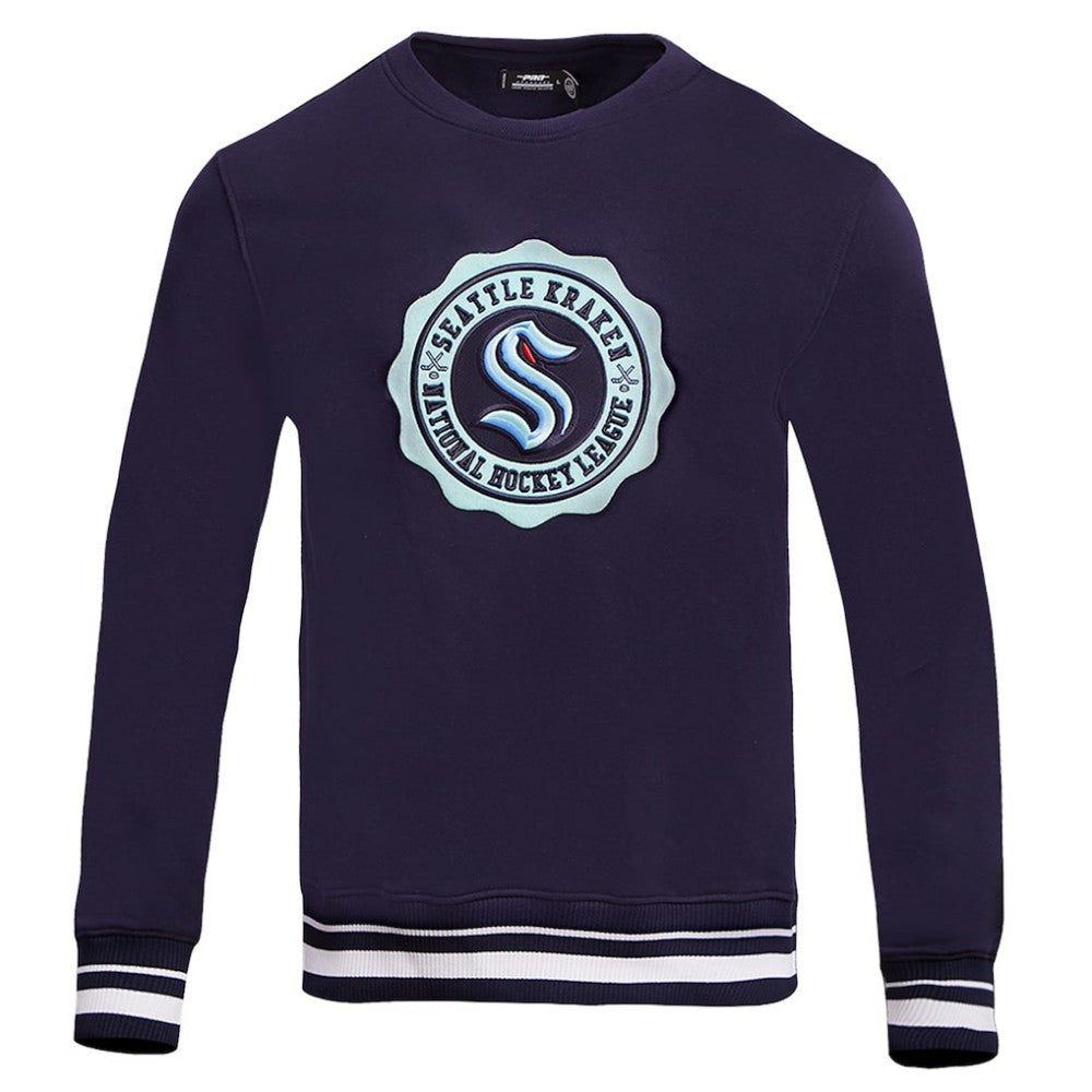 Seattle Kraken Pro Standard Crest Emblem Pullover Sweatshirt -  NHL Sweatshirts