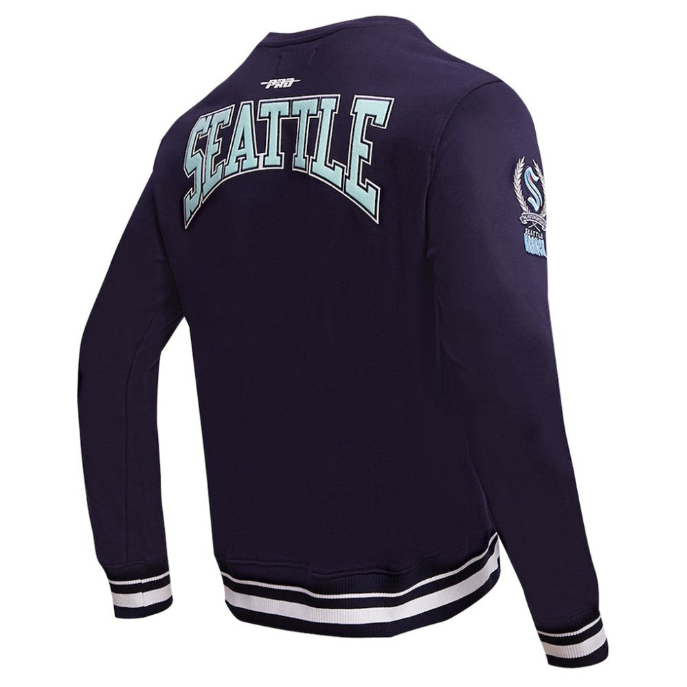 Seattle Kraken Pro Standard Crest Emblem Pullover Sweatshirt -  NHL Sweatshirts