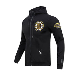 Boston Bruins Pro Standard Classic Chenille Full-Zip Hoodie Jacket -  NHL Hoodies