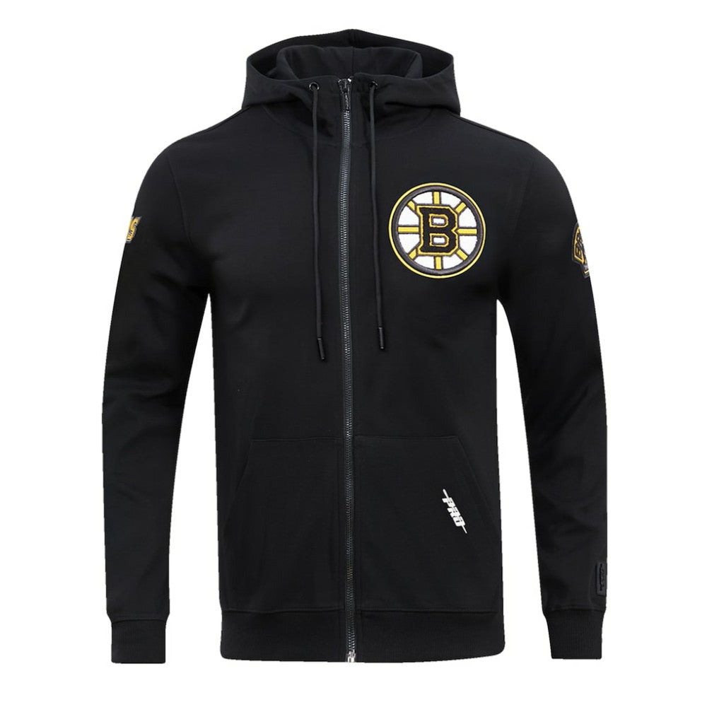 Boston Bruins Pro Standard Classic Chenille Full-Zip Hoodie Jacket -  NHL Hoodies