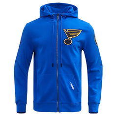 St. Louis Blues Pro Standard Classic Chenille Full-Zip Hoodie Jacket -  NHL Hoodies