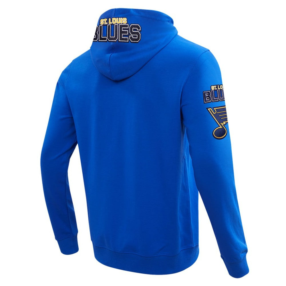 St. Louis Blues Pro Standard Classic Chenille Full-Zip Hoodie Jacket -  NHL Hoodies