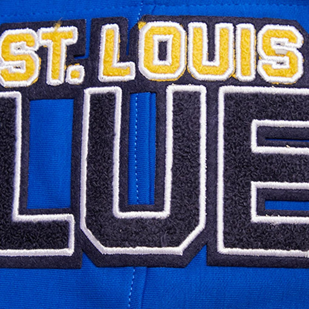 St. Louis Blues Pro Standard Classic Chenille Full-Zip Hoodie Jacket -  NHL Hoodies
