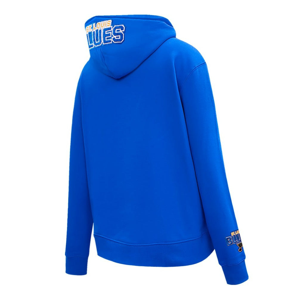 St. Louis Blues Pro Standard Women's Classic Chenille Pullover Hoodie -  NHL Hoodies