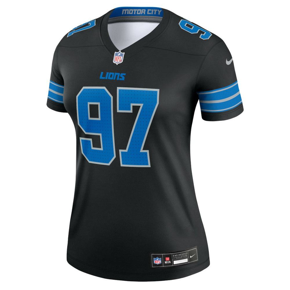 Detroit Lions Aidan Hutchinson  Women's Alternate Legend Player Performance Top | NFL Sale