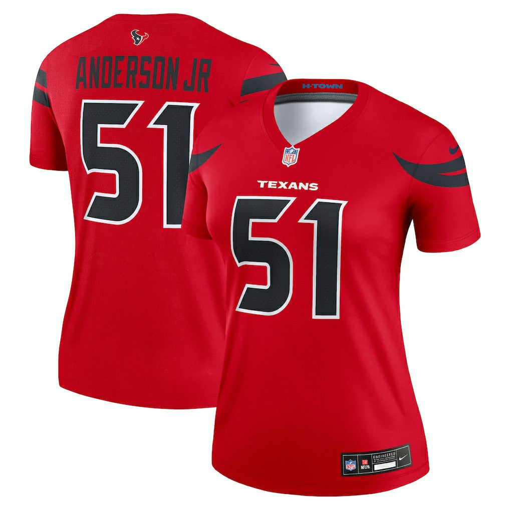 Houston Texans Will Anderson Jr.  Women's Alternate Legend Player Performance Top | NFL Near me