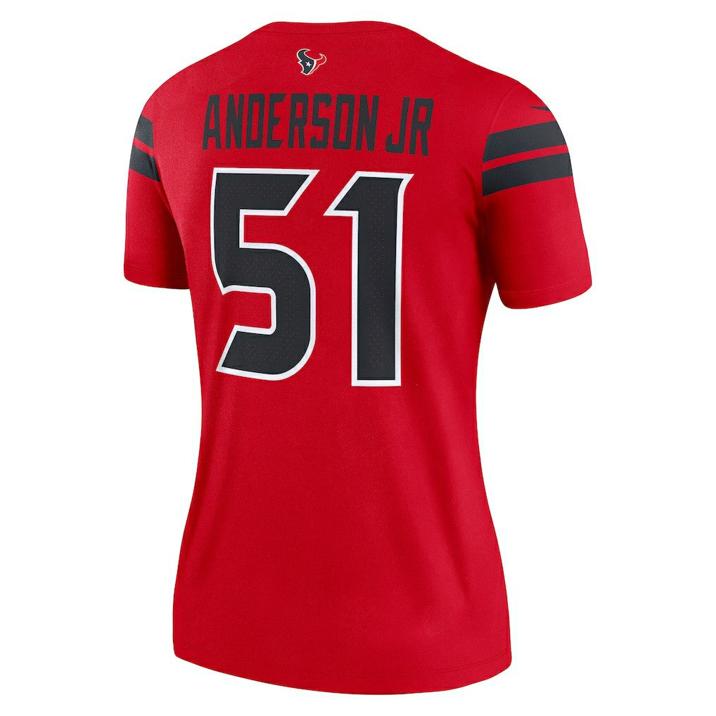 Houston Texans Will Anderson Jr.  Women's Alternate Legend Player Performance Top | NFL Near me