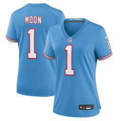 Tennessee Titans Warren Moon  Women's Oilers Throwback Retired Player Game Jersey | NFL On sale