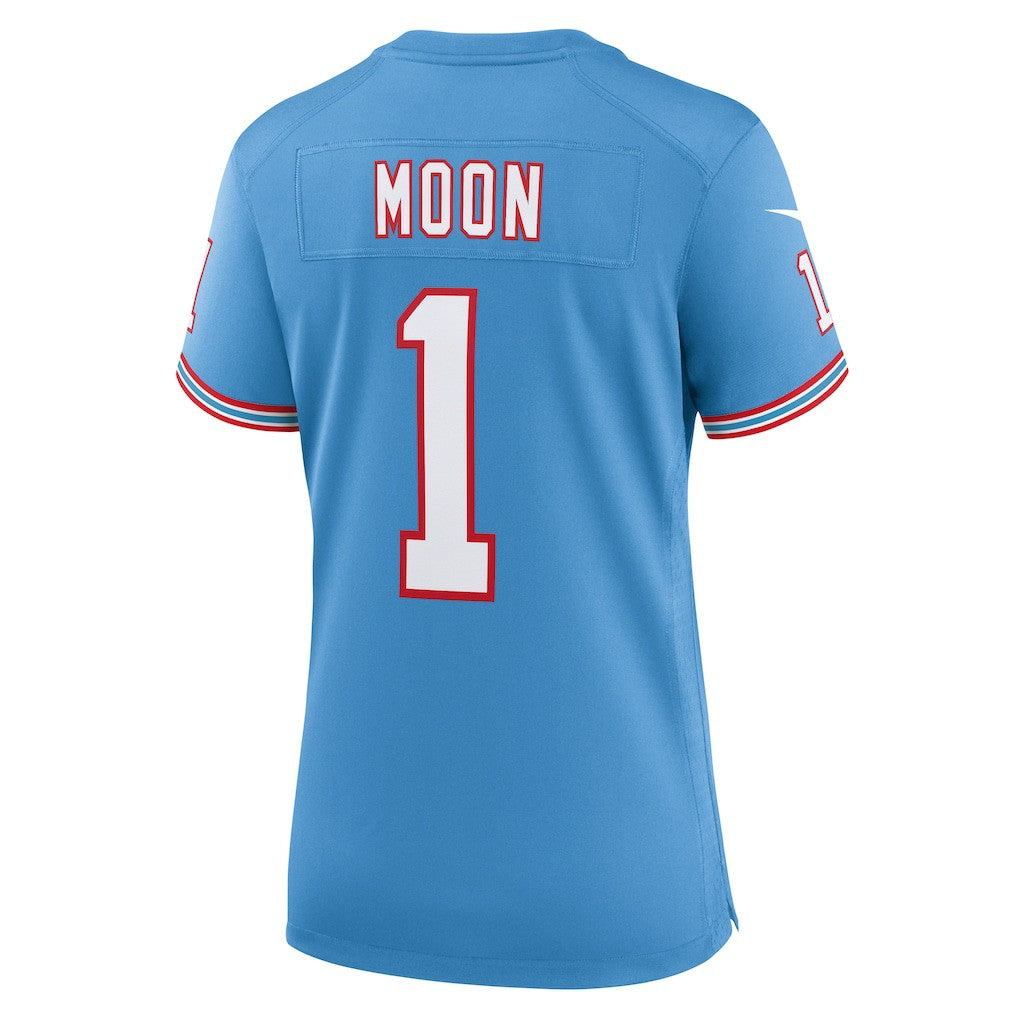 Tennessee Titans Warren Moon  Women's Oilers Throwback Retired Player Game Jersey | NFL On sale