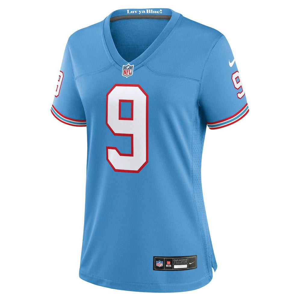 Tennessee Titans Steve McNair  Women's Oilers Throwback Retired Player Game Jersey | NFL On sale