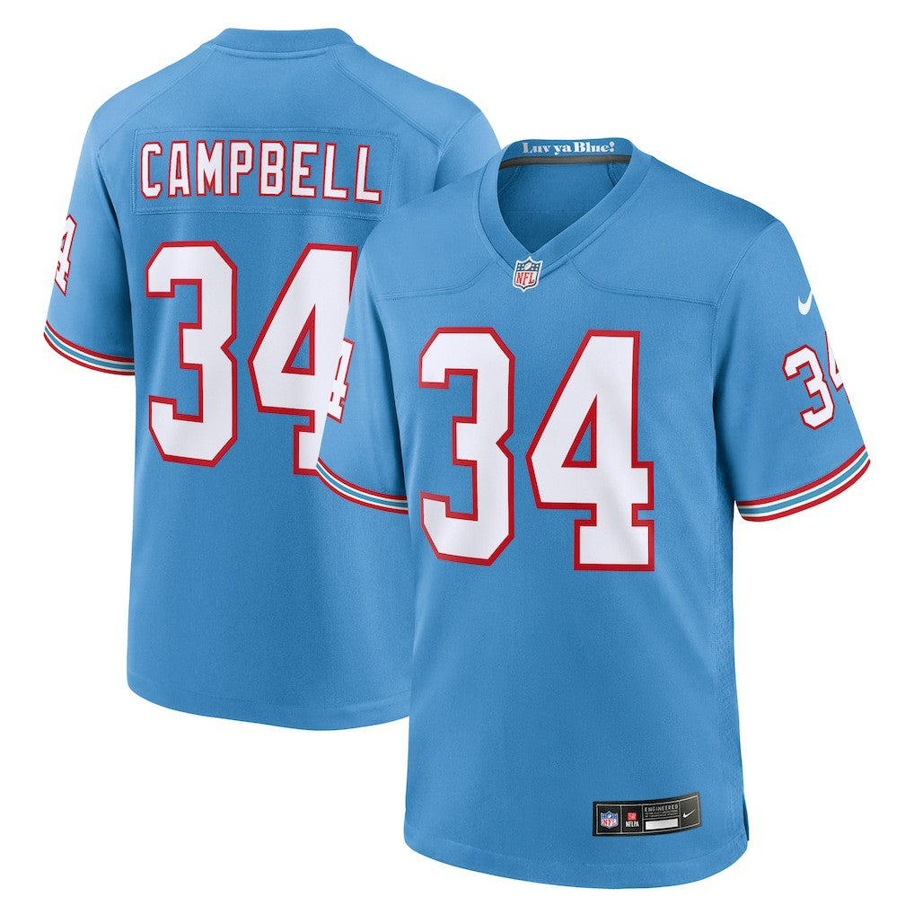 Tennessee Titans Earl Campbell  Retired Player Alternate Game Jersey | NFL Discount