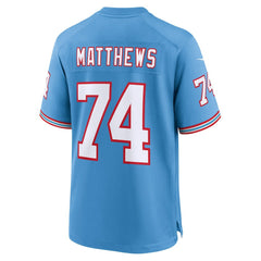 Tennessee Titans Bruce Matthews  Retired Player Alternate Game Jersey | NFL Online