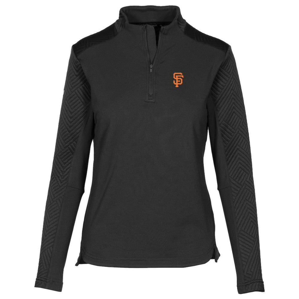 San Francisco Giants Levelwear Women's Daybreak Insignia 2.0 Quarter-Zip Pullover Top - MLB Pullover