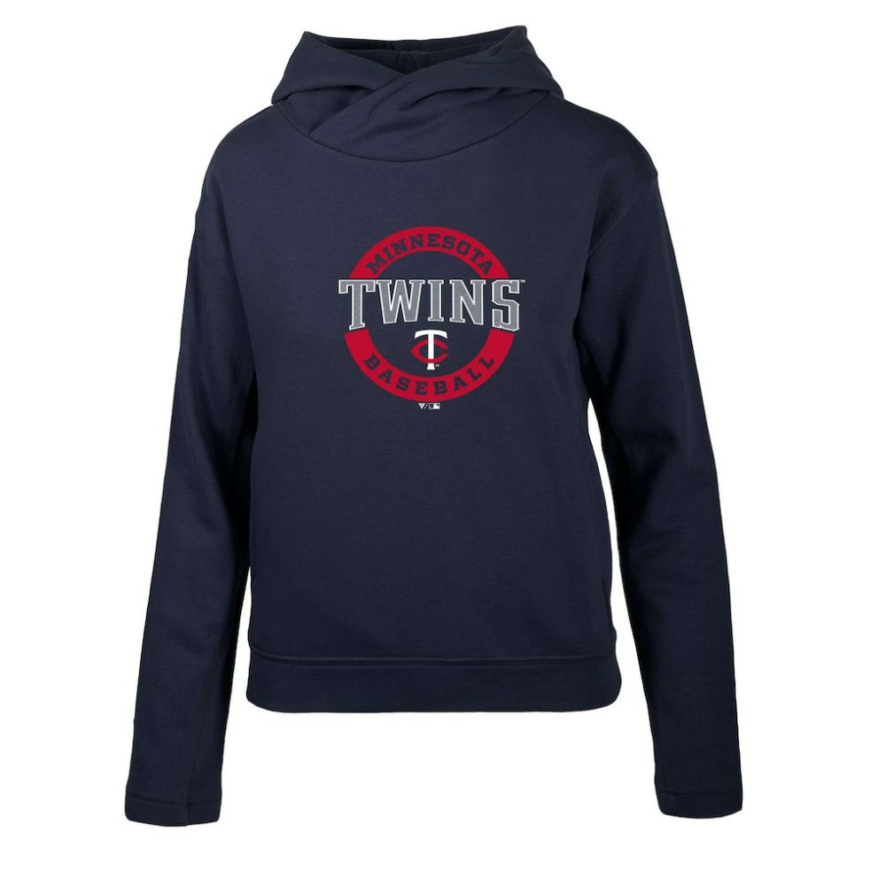 Minnesota Twins Levelwear Women's Evian Pullover Hoodie - MLB Hoodies
