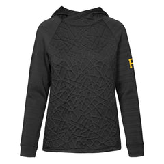 Pittsburgh Pirates Levelwear Women's Kenzie Insignia 2.0 Pullover Hoodie - MLB Hoodies