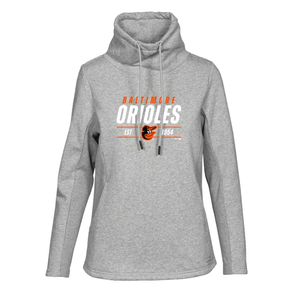 Baltimore Orioles Levelwear Women's Verve Loop Pullover Sweatshirt - MLB Pullover