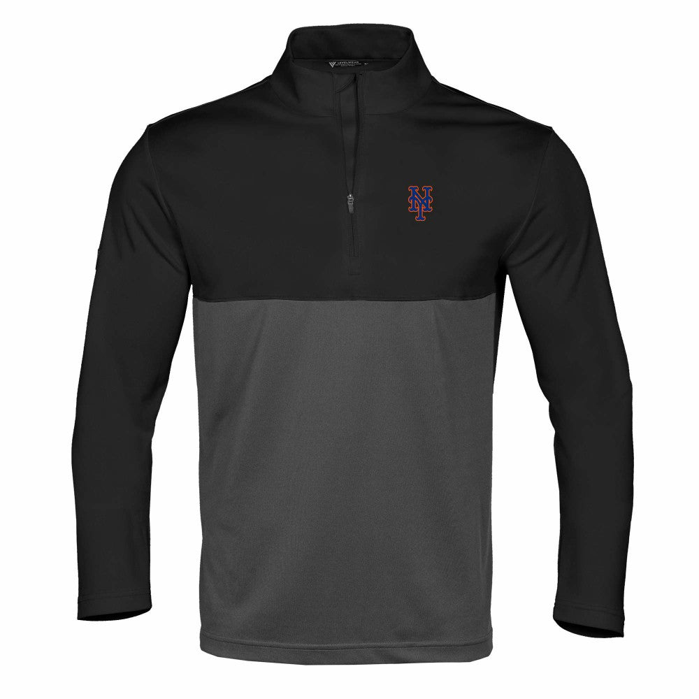 New York Mets Levelwear Pursue Insignia 2.0 Quarter-Zip Pullover Top - MLB Pullover