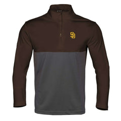 San Diego Padres Levelwear Pursue Insignia 2.0 Quarter-Zip Pullover Top - MLB Pullover