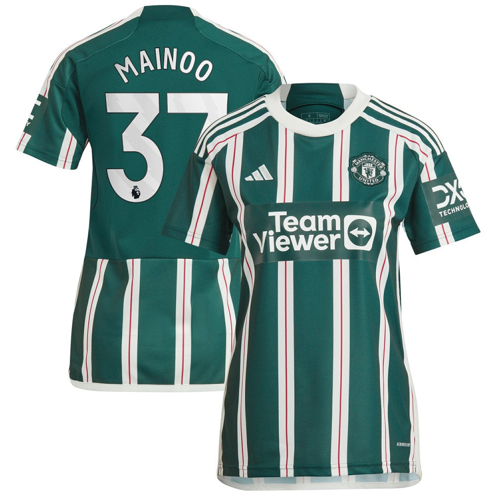 Kobbie Mainoo Manchester United Women's 2023/24 Away Replica Player Jersey
