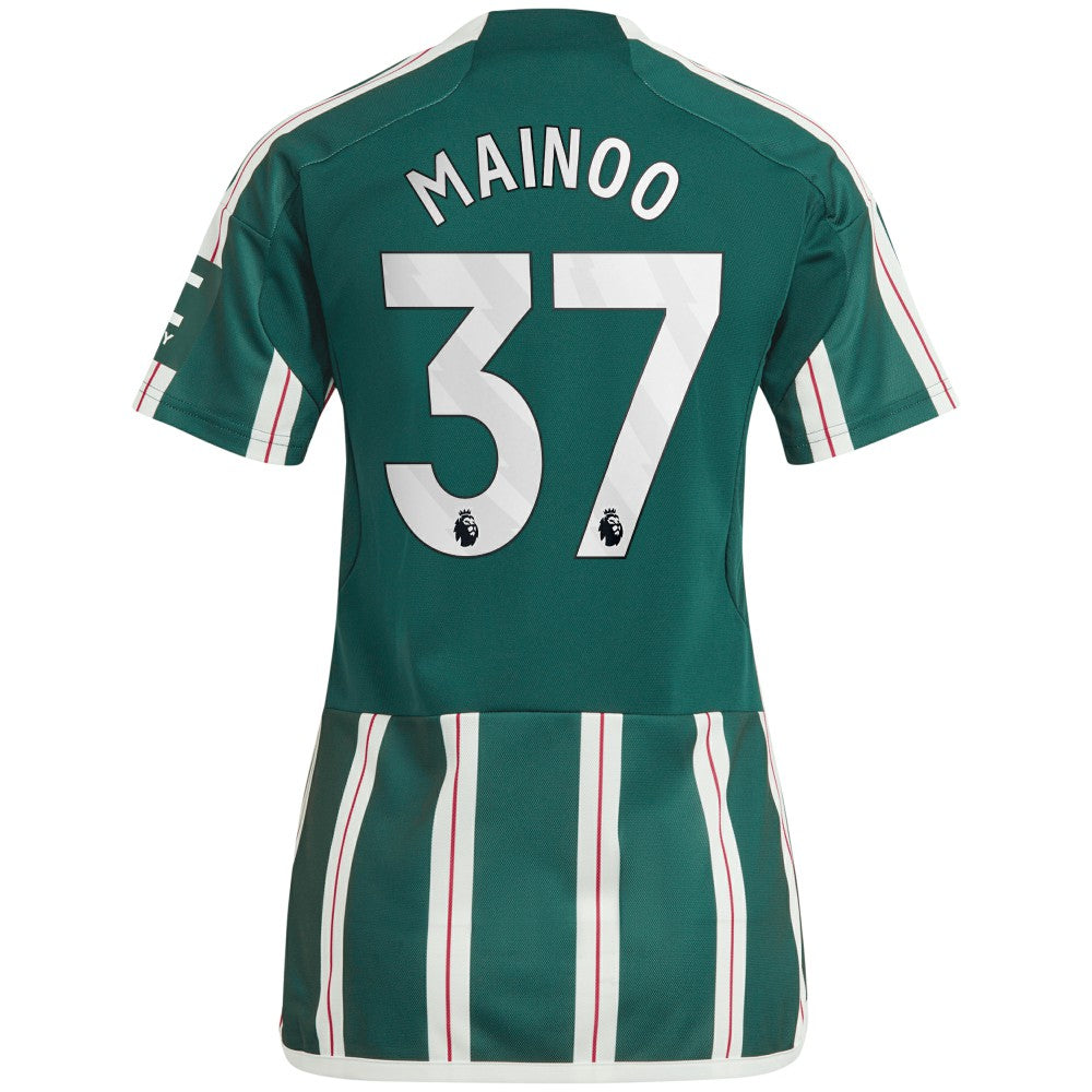Kobbie Mainoo Manchester United Women's 2023/24 Away Replica Player Jersey