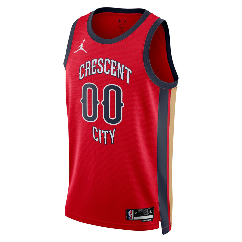 Red New Orleans Pelicans Jordan Brand Unisex Swingman Custom Jersey | NBA