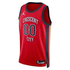 Red New Orleans Pelicans Jordan Brand Unisex Swingman Custom Jersey | NBA