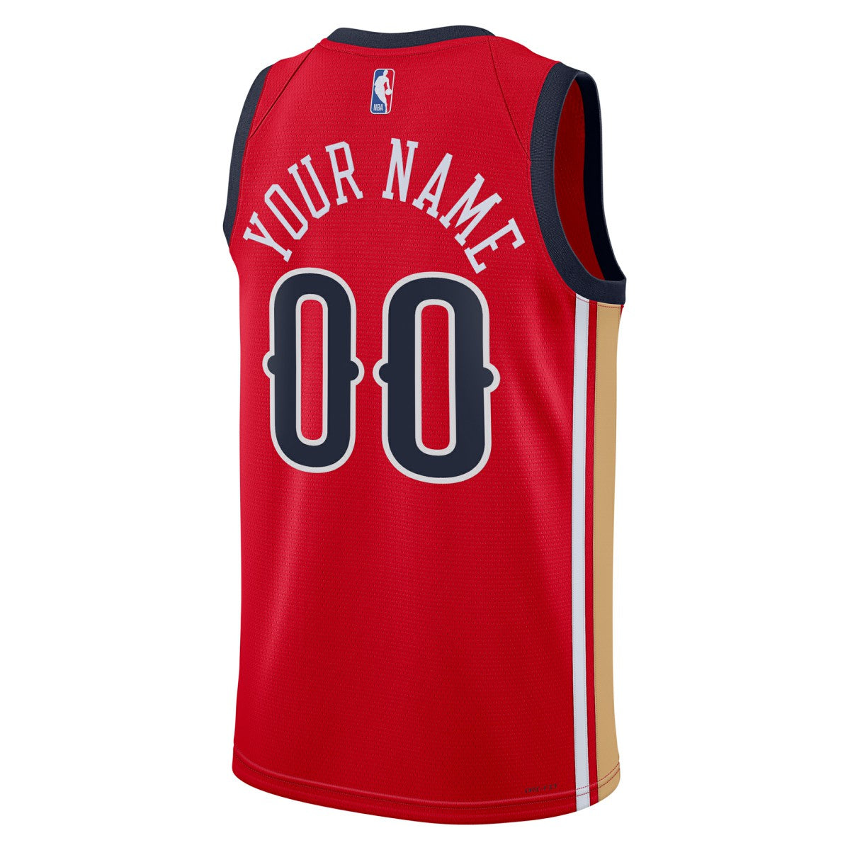 Red New Orleans Pelicans Jordan Brand Unisex Swingman Custom Jersey | NBA