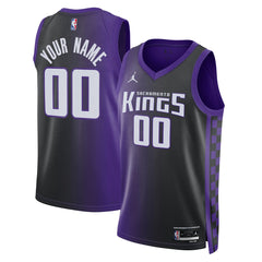 Purple Sacramento Kings Jordan Brand Unisex Swingman Custom Jersey | NBA