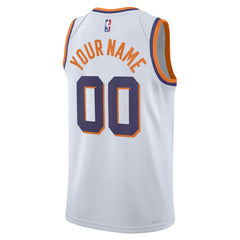 White Phoenix Suns Unisex Swingman Custom Jersey | NBA