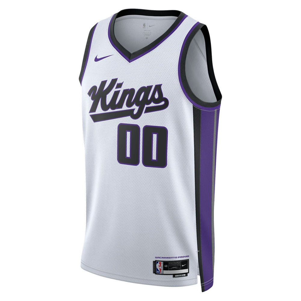 White Sacramento Kings Unisex Swingman Custom Jersey | NBA