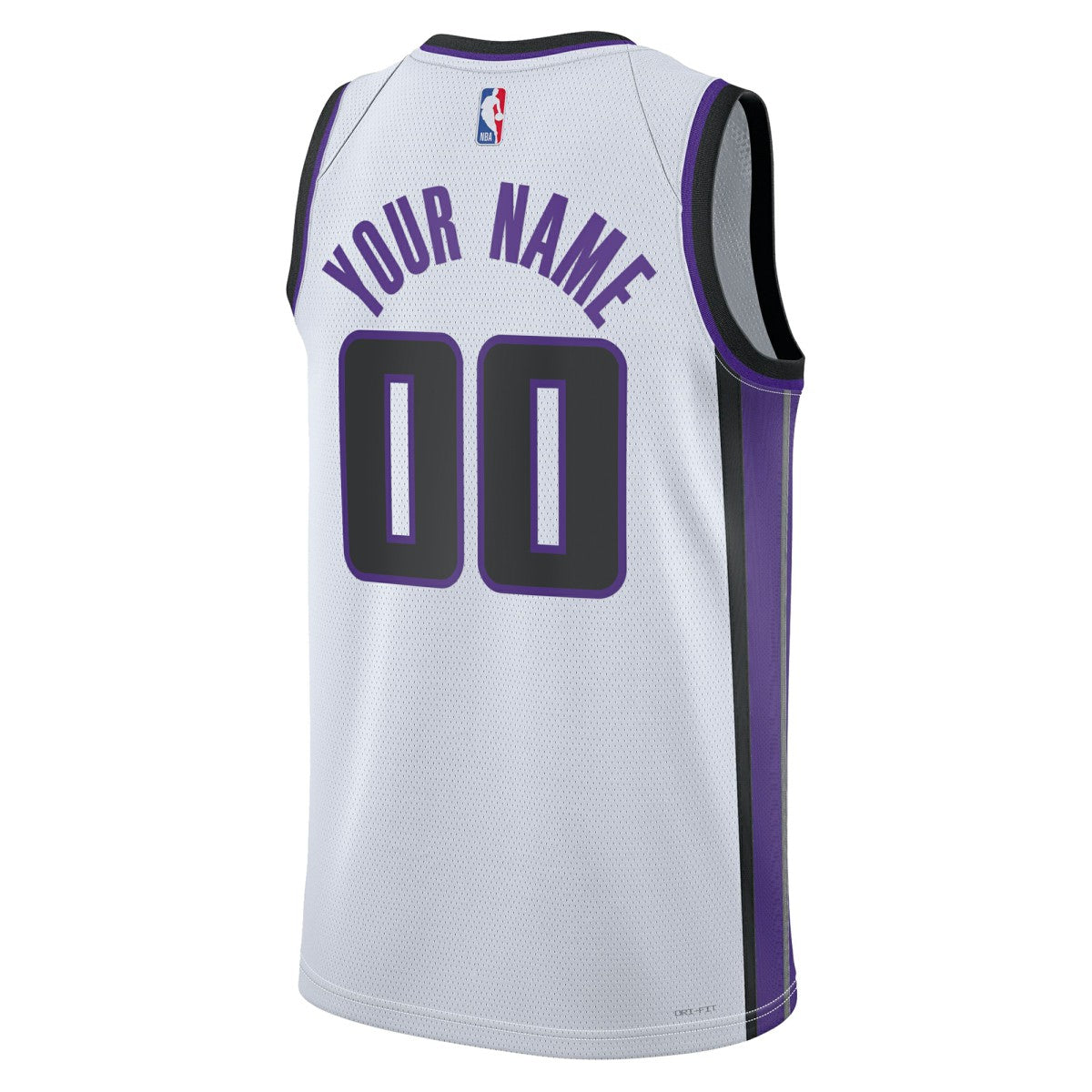 White Sacramento Kings Unisex Swingman Custom Jersey | NBA