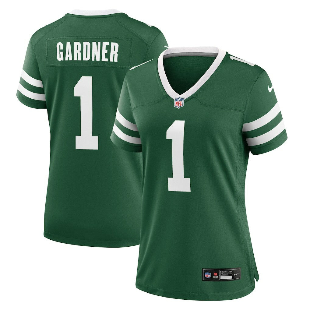 New York Jets Ahmad Sauce Gardner  Women's Game Jersey | NFL Discount