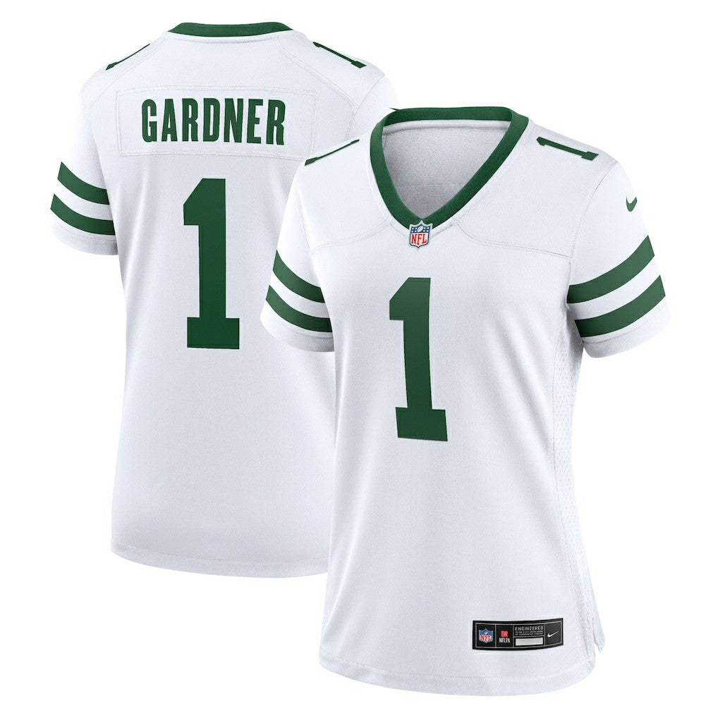 New York Jets Ahmad Sauce Gardner  Women's Game Player Jersey | NFL Near me