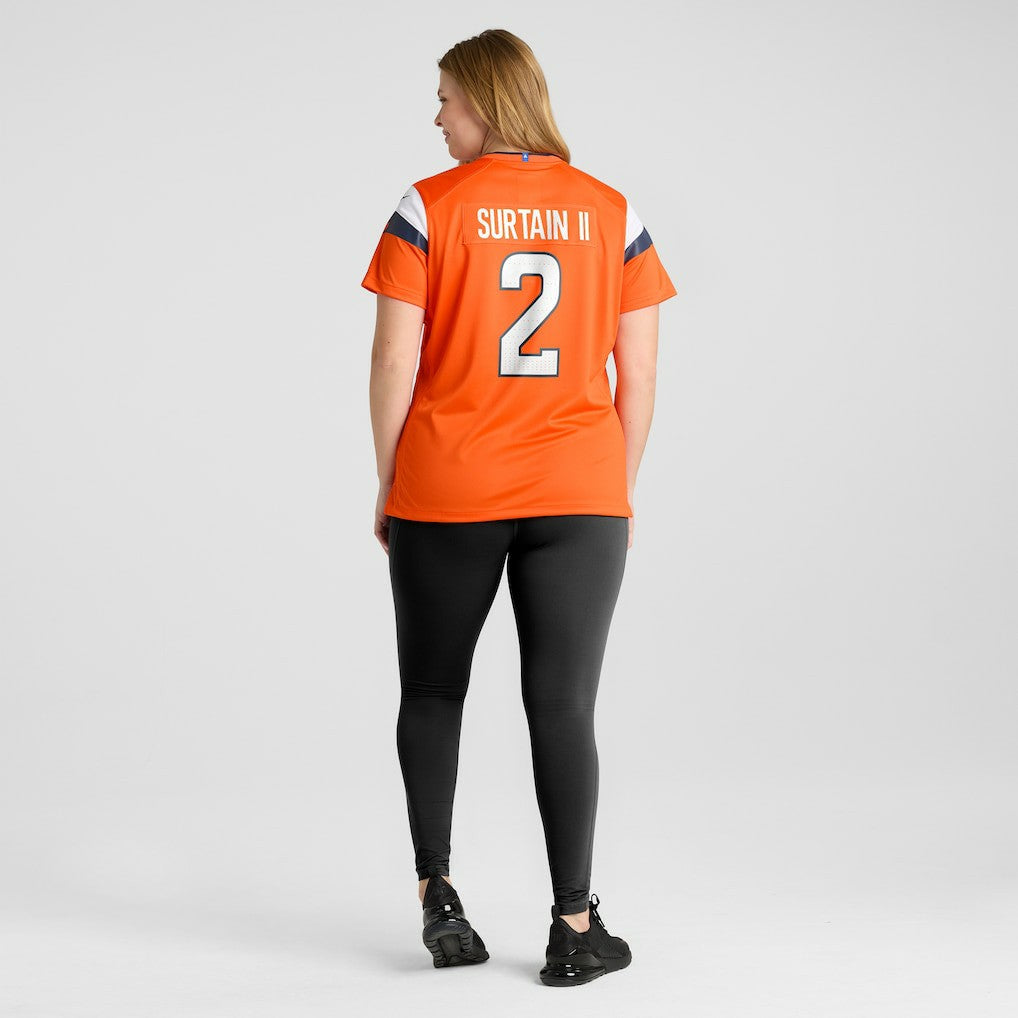 Denver Broncos Patrick Surtain II  Women's Mile High Collection Game Jersey | NFL US