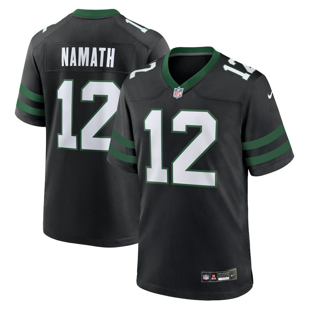 New York Jets Joe Namath  Alternate Retired Player Game Jersey | NFL Discount