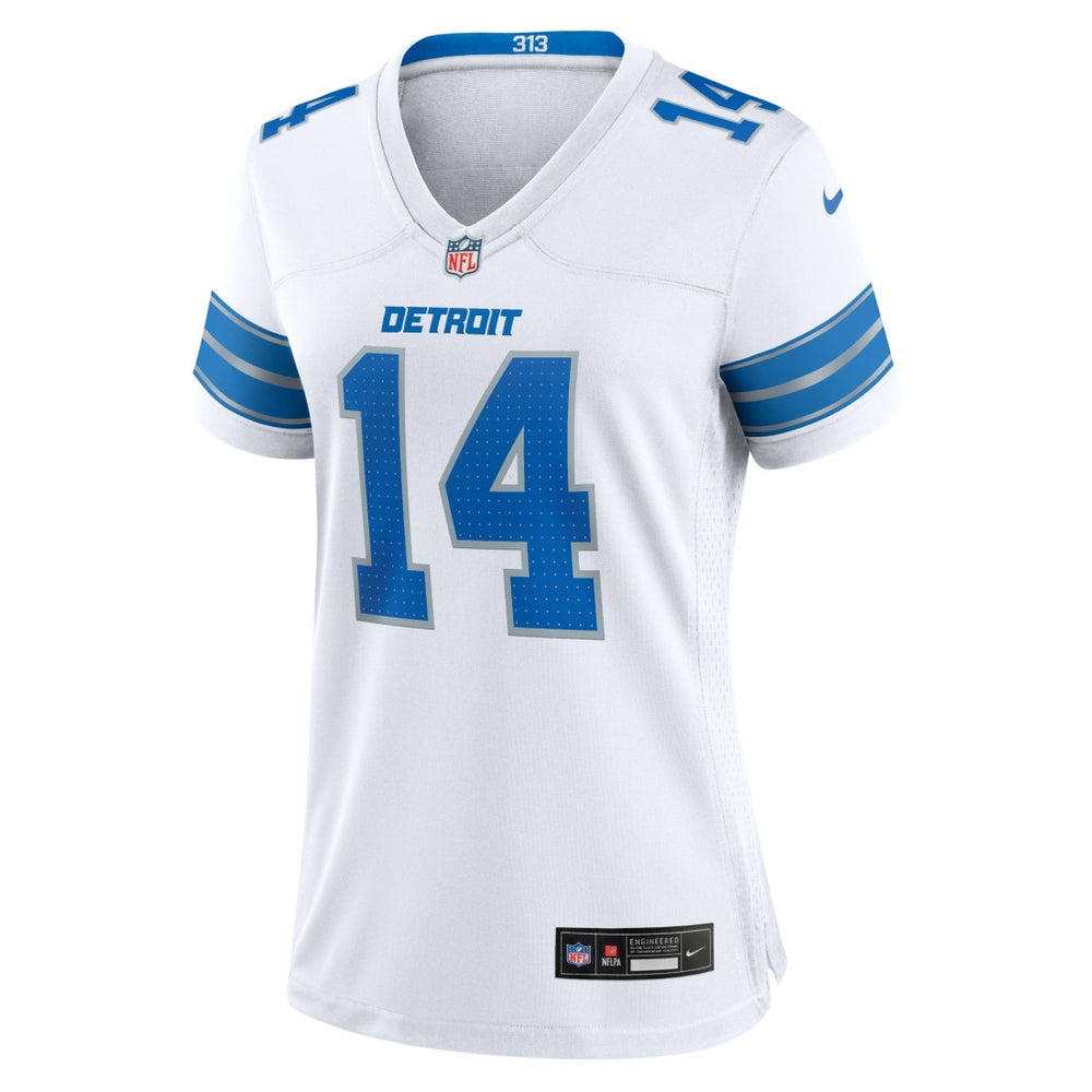 Detroit Lions Amon-Ra St. Brown  Women's White Game Jersey | NFL Sale