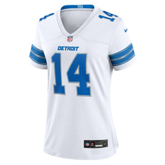 Detroit Lions Amon-Ra St. Brown  Women's White Game Jersey | NFL Sale