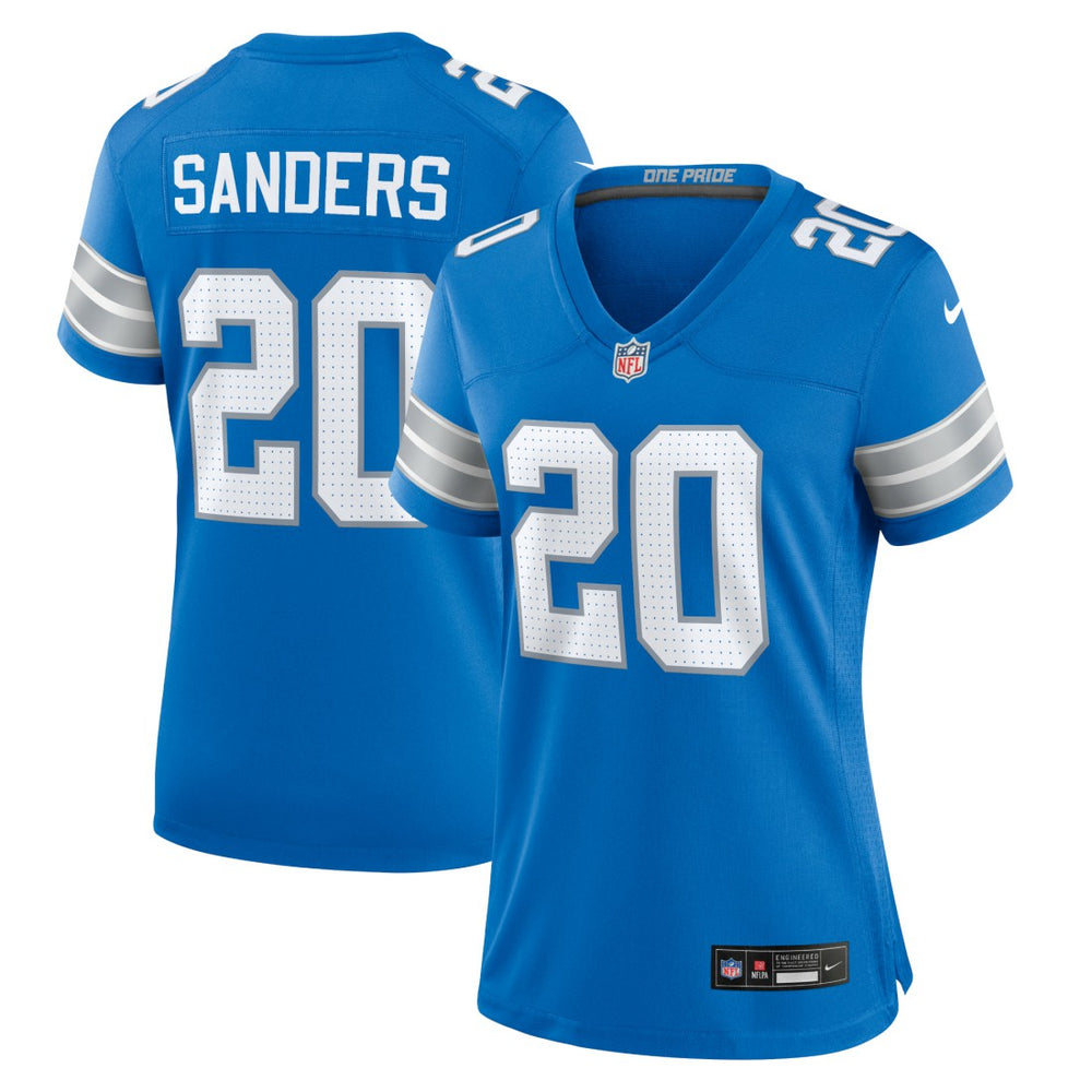 Detroit Lions Barry Sanders  Women's Retired Player Game Jersey | NFL Hot
