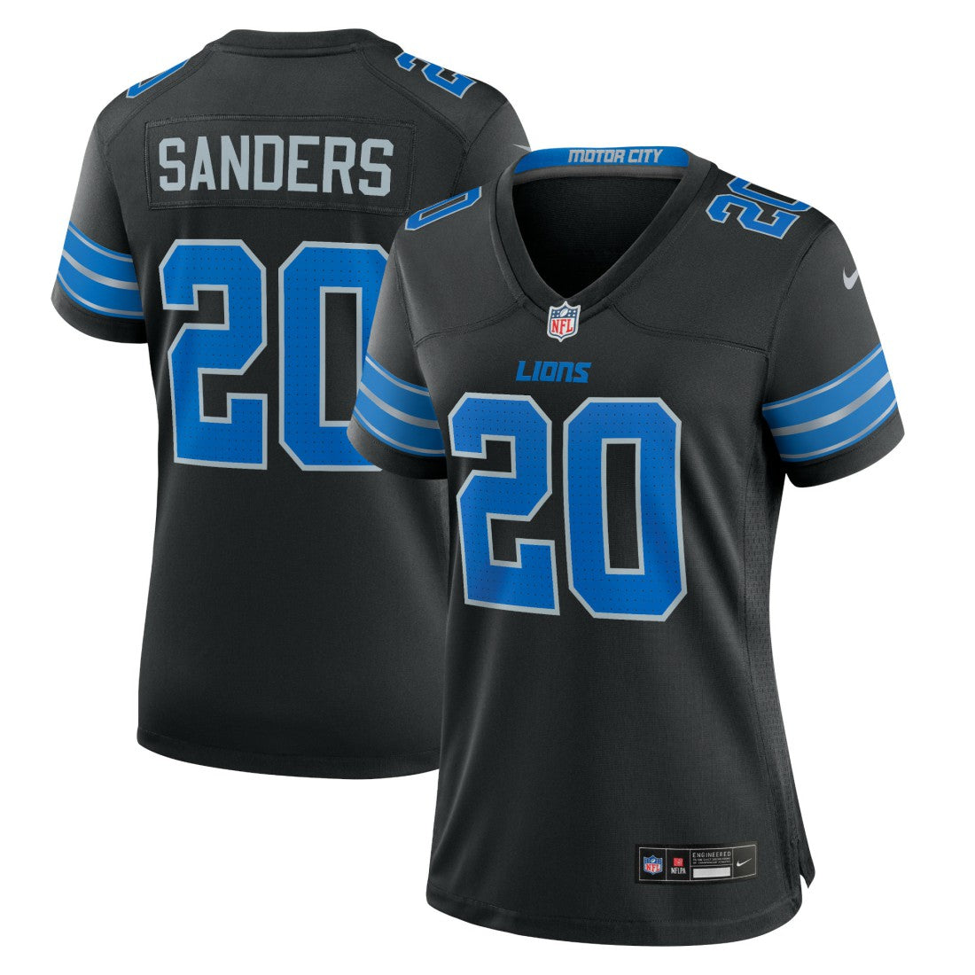 Detroit Lions Barry Sanders  Women's 2nd Alternate Retired Player Game Jersey | NFL New