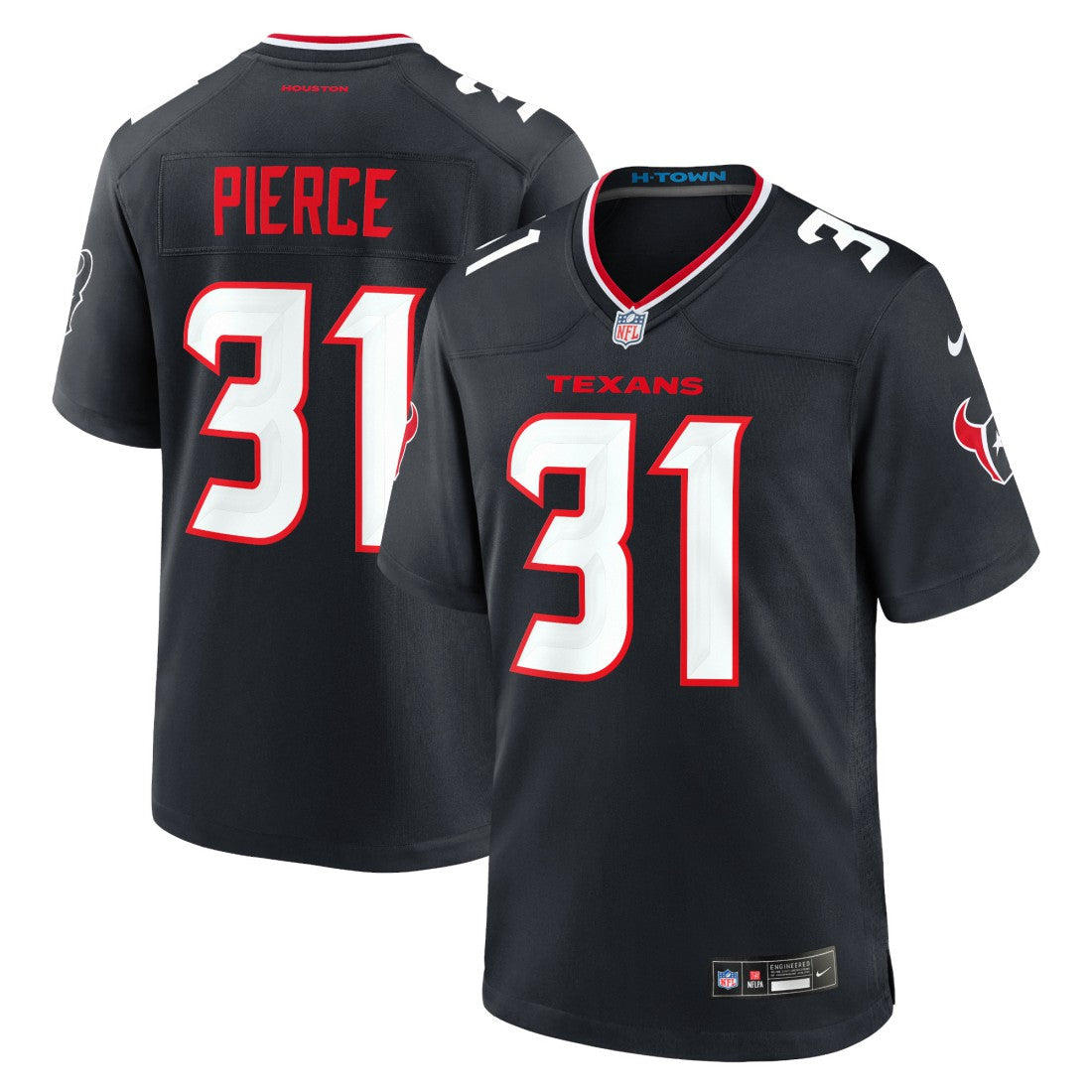 Houston Texans Dameon Pierce  Game Jersey | NFL Hot