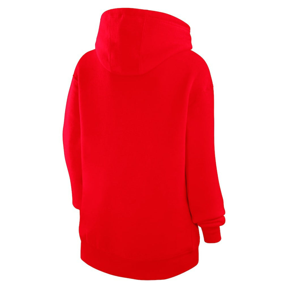 Kansas City Chiefs G-III 4Her by Carl Banks Women's Heart Graphic Fleece Pullover Hoodie | NFL Hot